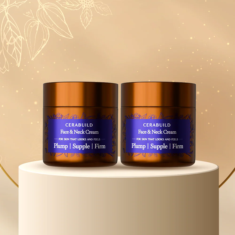 Cerabuild Crème Visage et Cou - Lot de 2