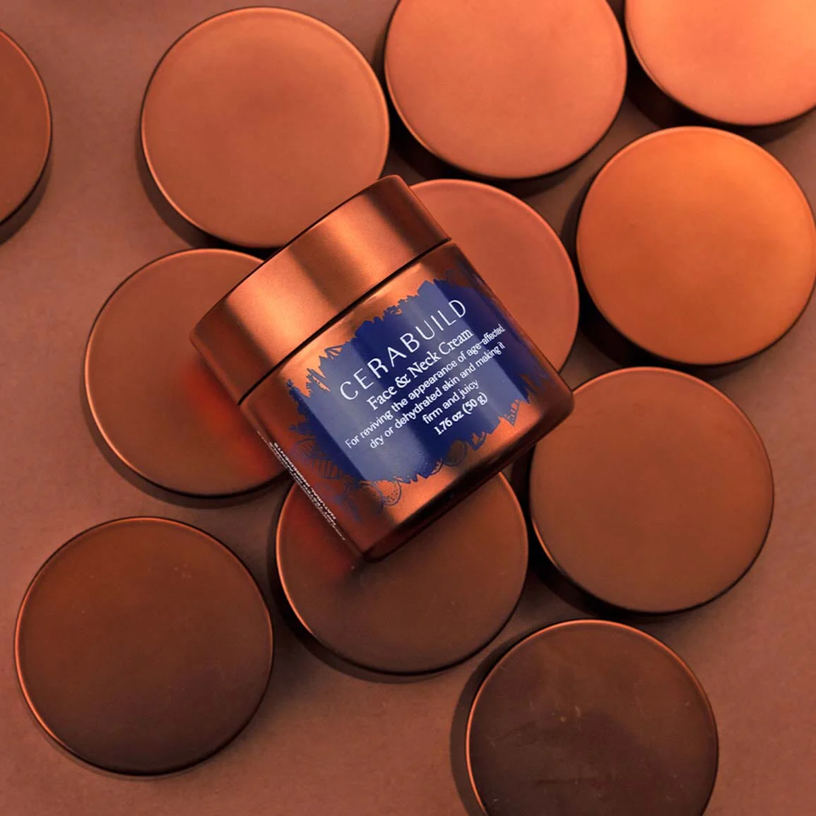 Cerabuild Crème Visage et Cou - Restaure et Protège l'Hydratation Perdue de votre Peau avec les Phyto-Céramides - Image 3