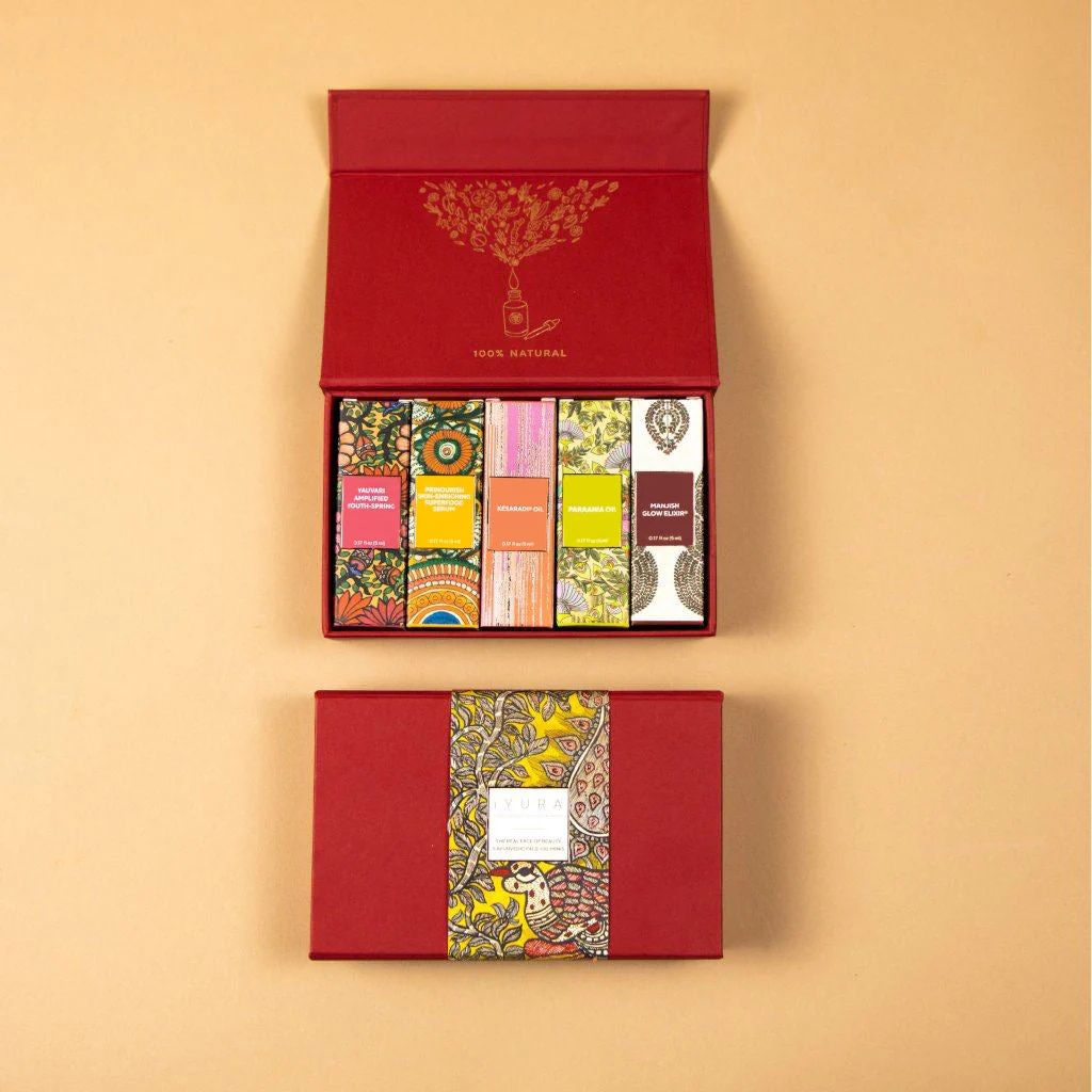 Mini kit d'huile pour le visage avec baguette de massage personnelle Layuna - Image 3