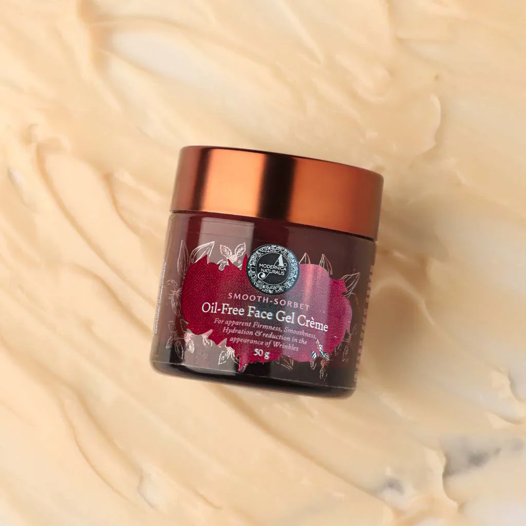 Smooth-Sorbet | Gel crème visage sans huile | Pour un effet visible de comblement des rides, de clarté, de douceur et d'hydratation - Image 5