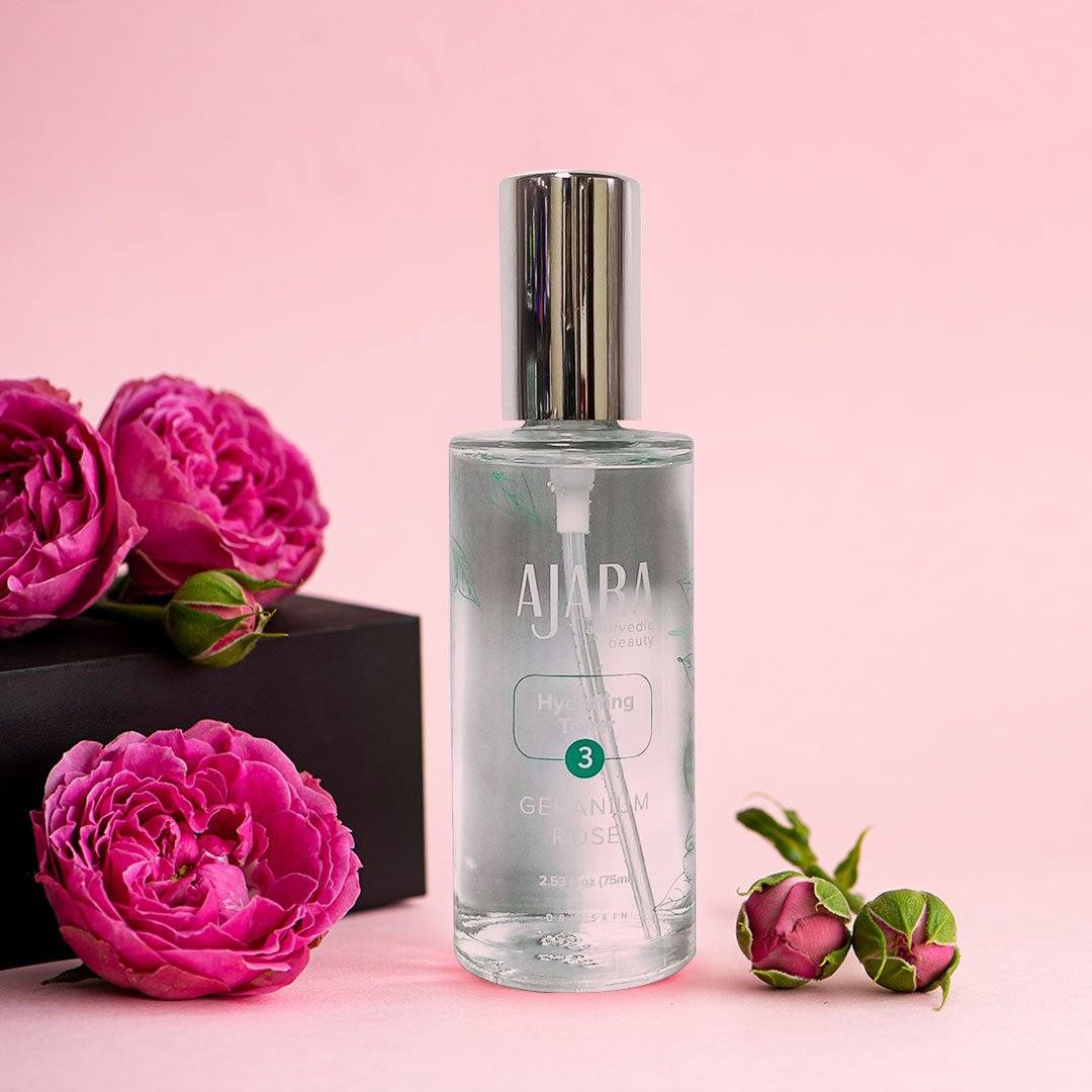 🎁 Tonique au géranium et à la rose (pour les peaux sèches/Vata) 🔖 (100% off)